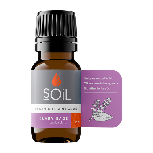 SOiL Clary Sage Essential Oil 10ml - Self-care Sanctuary
