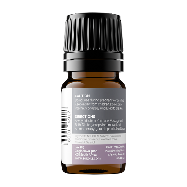 SOiL Roman Chamomile Essential Oil 2.5ml - Self-care Sanctuary