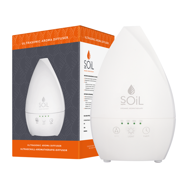 SOiL Ultrasonic Aroma Diffuser 200ml - Self-care Sanctuary